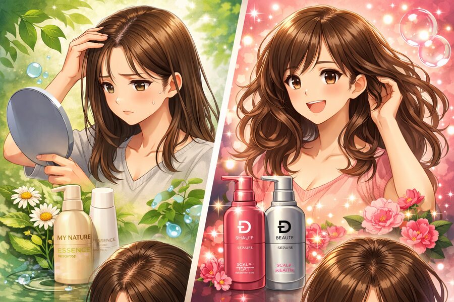 【徹底検証】アンファーとマイナチュレ、30代女性の薄毛悩みに最適なのは？